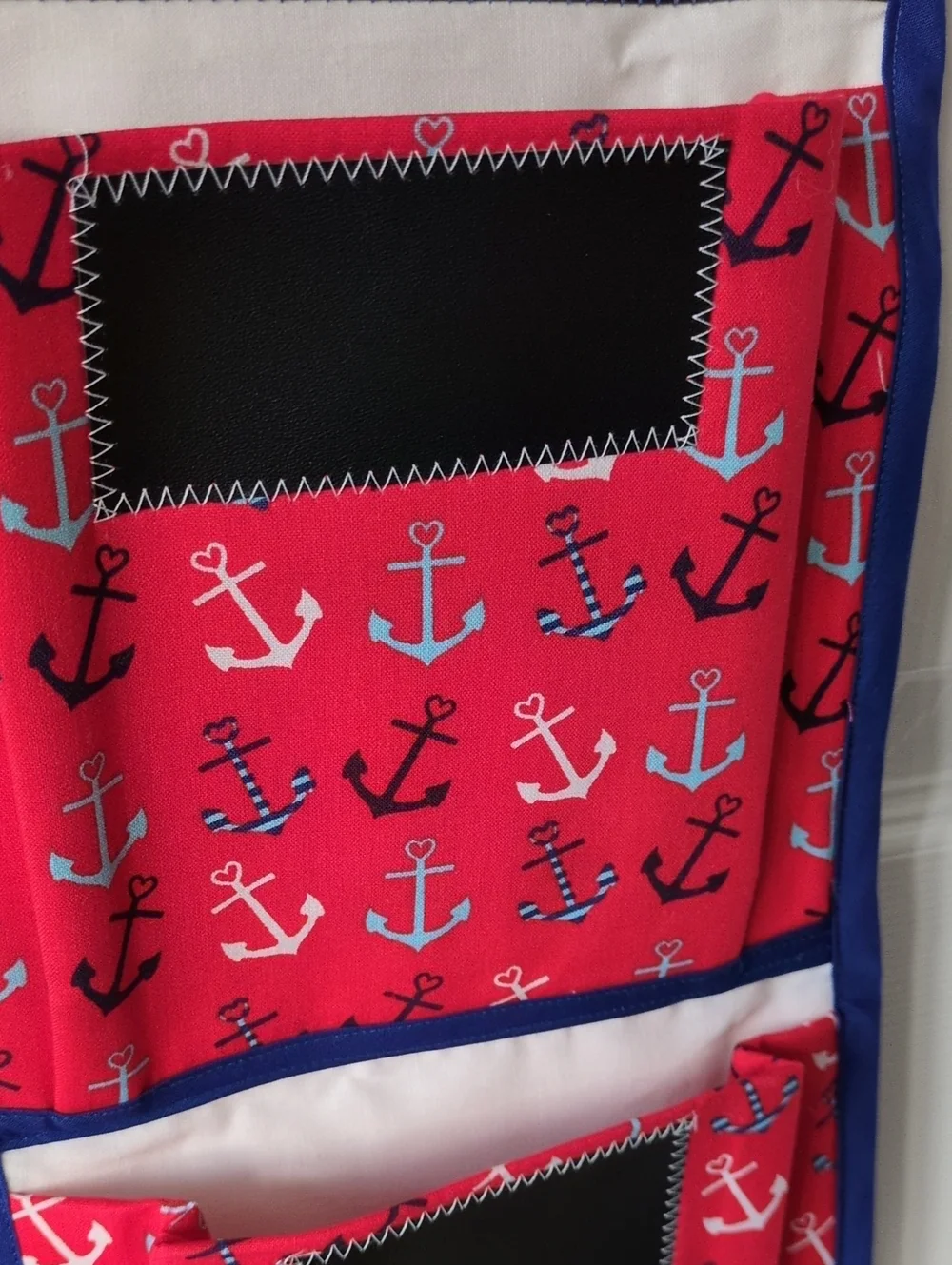 Fish Extender With Chalkboard Fabric At The Top